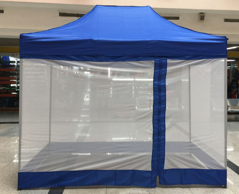 Custom pop up tent with mesh walls